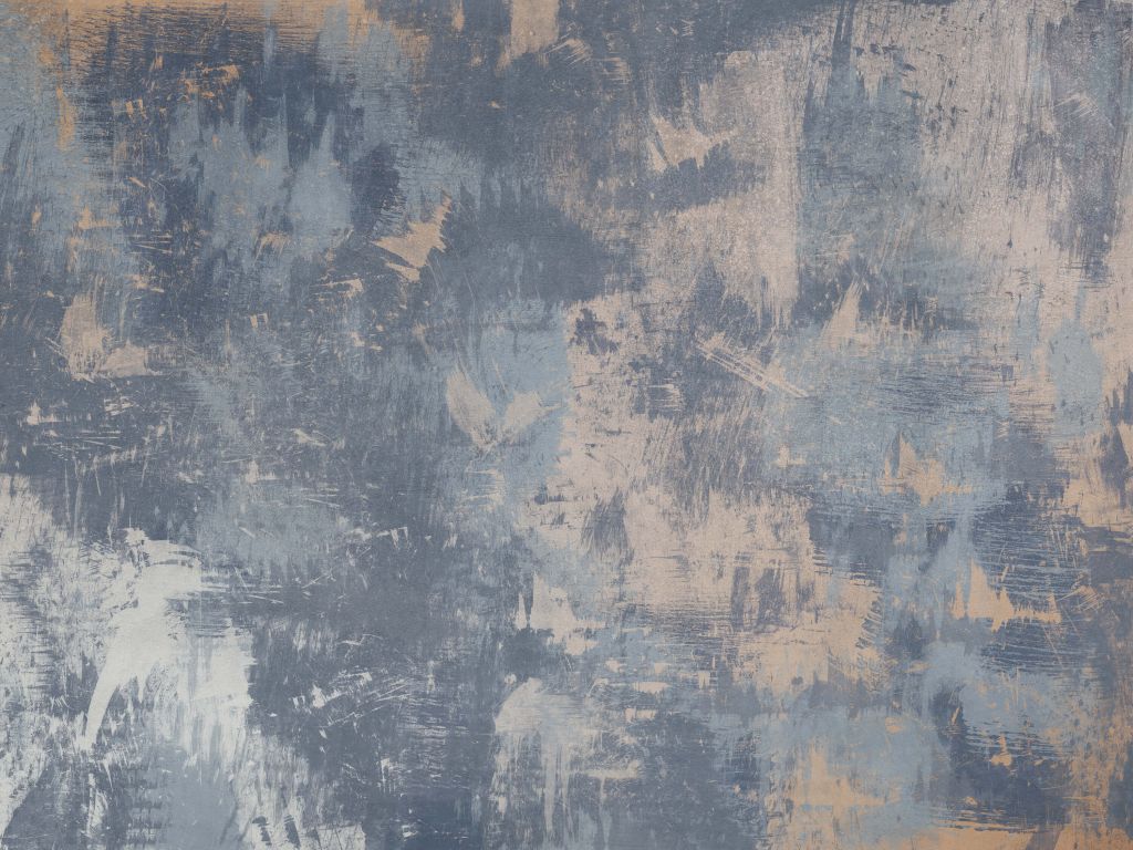 Beschadigde betonnen muur