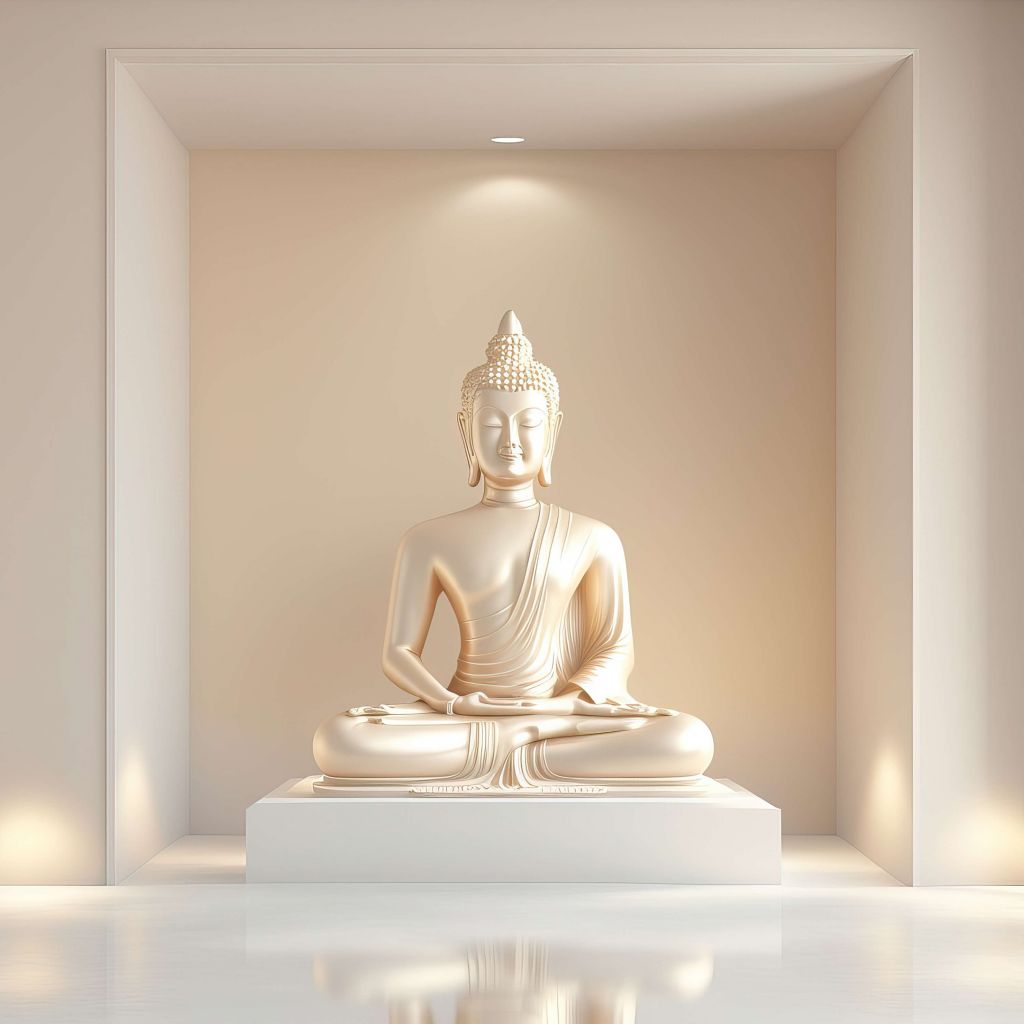 Beige Boeddha