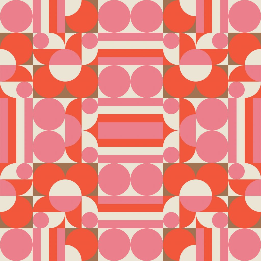 Pastelkleurige vormen