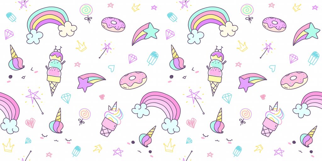 Eenhoorn achtergrond