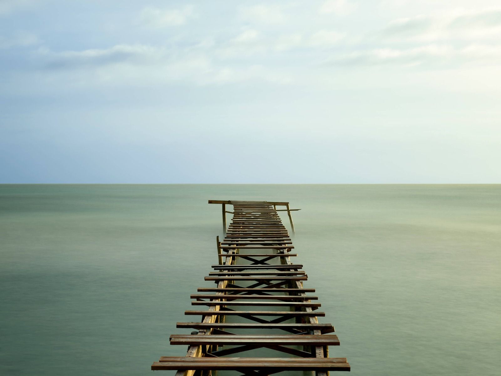 Wooden Jetties - Oude houten steiger - Hal Wooden Jetties - Oude houten steiger - Hal