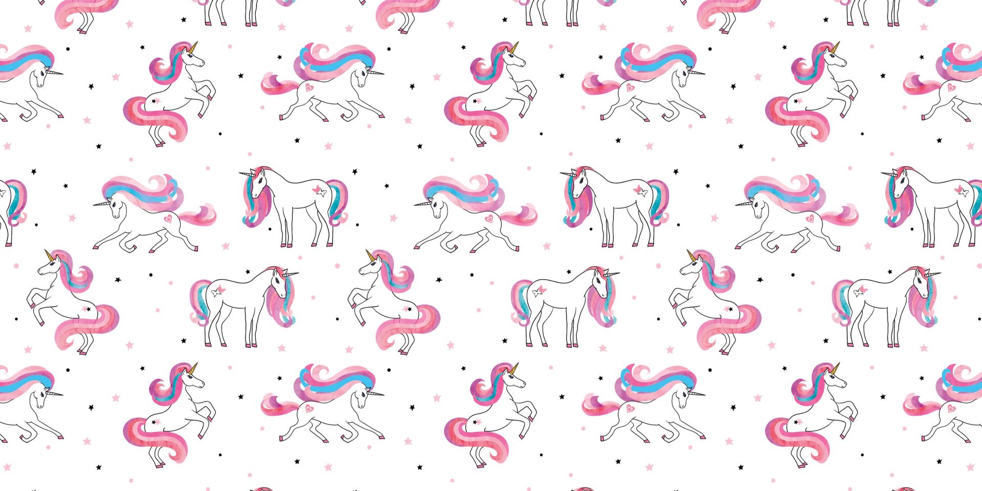 Magische unicorns