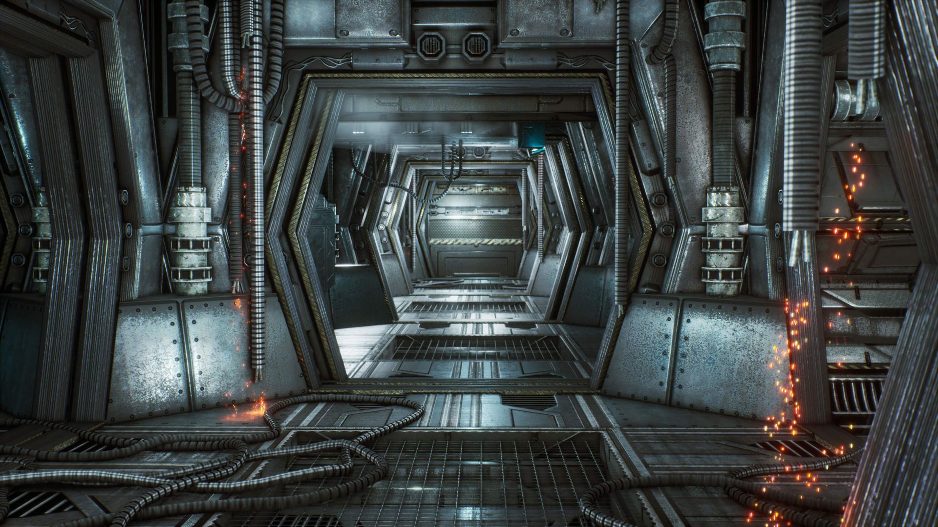 Futuristische tunnel