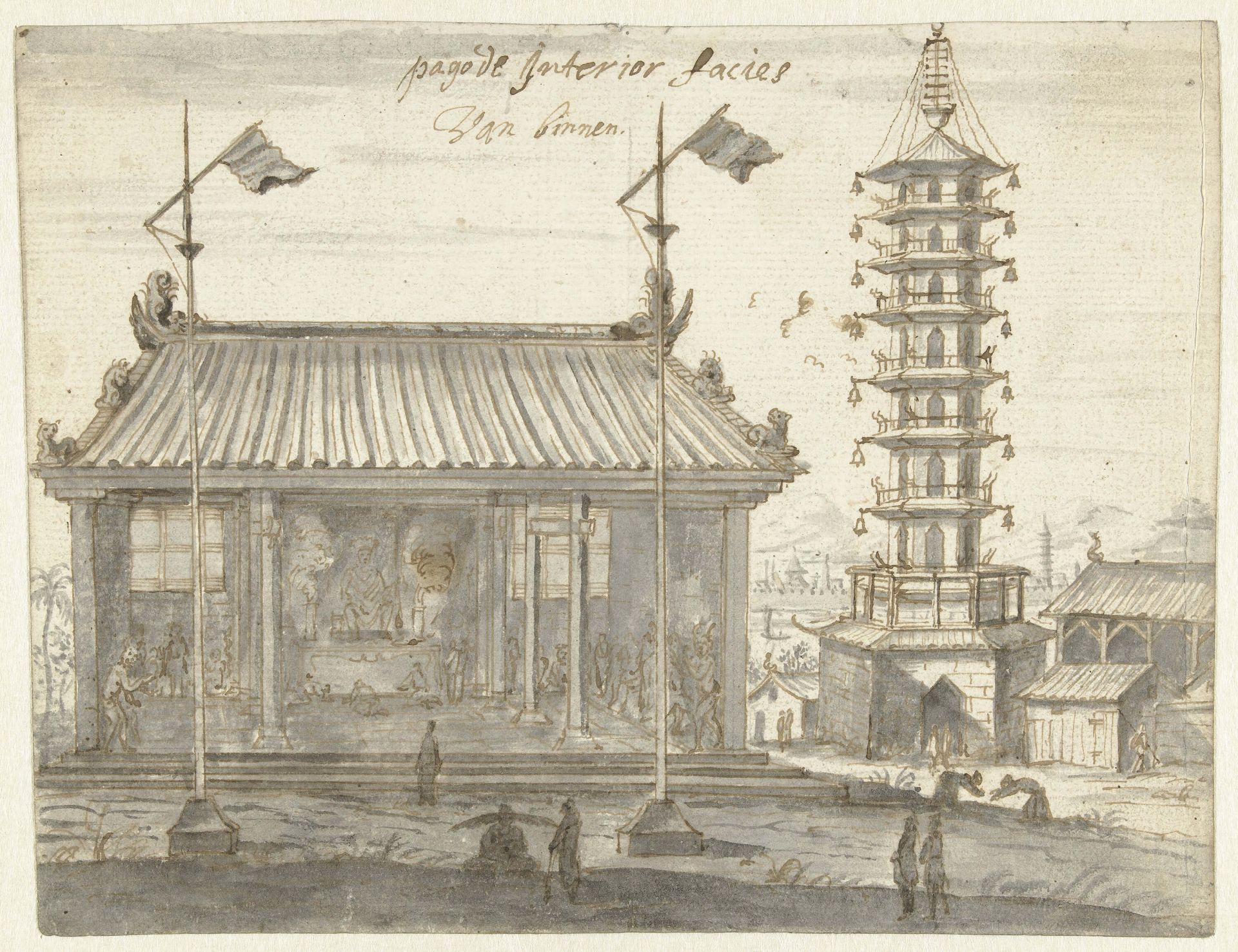 Schilderij in Aziatisch style